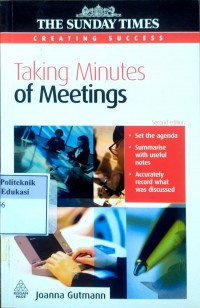 Taking minutes of meetings