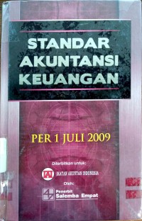 Standar akuntansi keuangan per 1 Juli 2009