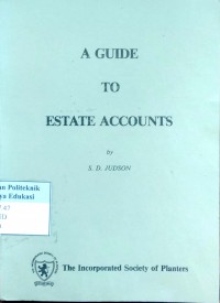 A guide to estate accounts