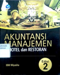 Akuntansi manajemen untuk hotel dan restoran