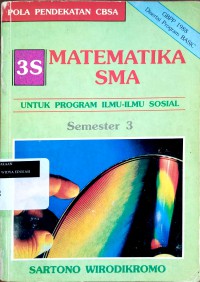 Matematika SMA untuk program Ilmu-ilmu Soisal
