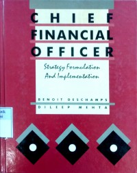 Chief financial office: strategy formulation and implementation