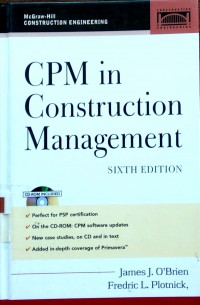 CPM in  construction management