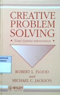 Creative problem solving: total systems intervention