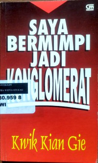 Saya bermimpi jadi konglomerat