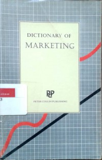 Dictionary of marketing
