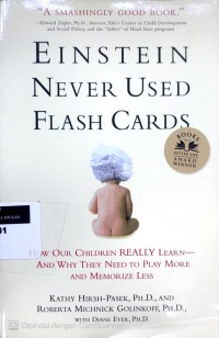Einstein never used flash cards