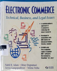 Electronic commerce: technical, business, and legal issues