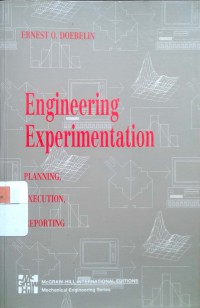 Engineering experimentation: planning, execution, reporting