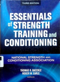 Essentials of strength training and conditioning: National Strength and Conditioning Association