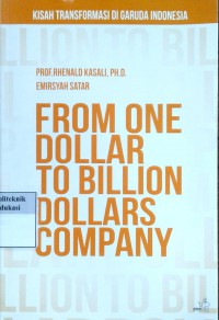 From one dollar to billion dollars company