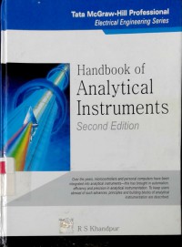 Handbook of analytical instruments