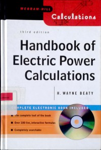 Handbook of electric power calculations