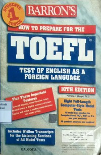 How to prepare for the toefl test: test of english as a foreign language
