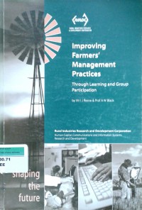 Improving farmers' management practices: through learning and group participation