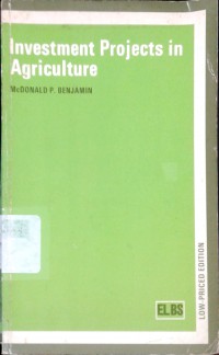 Investment projects in agriculture: principles and case studies