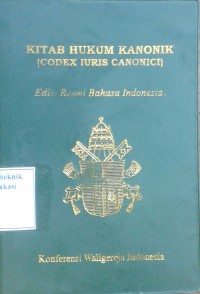 Kitab hukum kanonik (codex luris canonici)