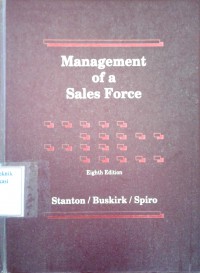 Management of a sales force