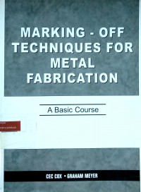 Marking-off techniques for metal fabrication: a basic course