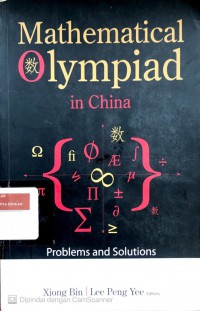 Mathematical olympiad in china: problems and solutions