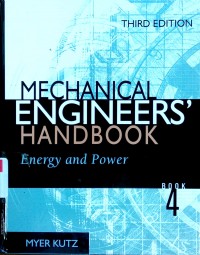 Mechanical engineers' handbook. Vol. 4: Energy and power