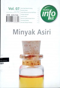 Minyak asiri, vol 07 Juni 2009