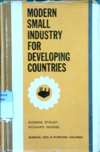 Modern small industry for developing countries