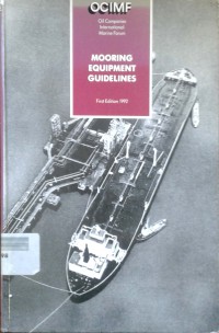 Mooring equipment guidelines