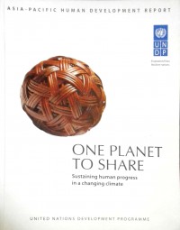 One planet to share: sustaining human progress in a changing climae