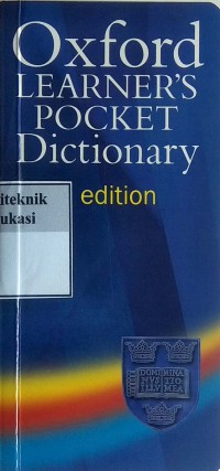 Oxford learner's pocket dictionary