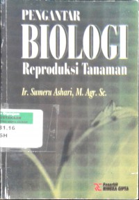 Pengantar biologi reproduksi tanaman