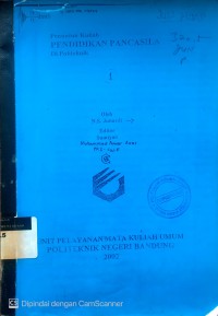 Pendidikan Pancasila: penuntun kuliah di Politeknik