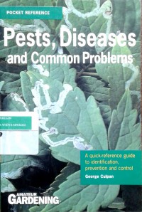 Pests, diseases and common problems