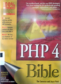 PHP 4 bible