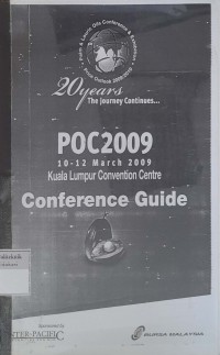 POC 2009, Price outlook 2009, 10-12 march 2009, kuala lumpur convention centre: conference guide
