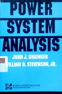 Power system analysis