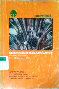 Proceedings Simposium kelapa sawit
