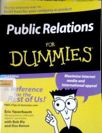 Public relations for dummies