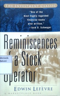 Reminiscences of a Stock Orperato