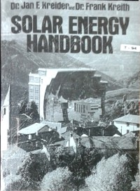 Solar energy handbook