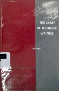 The Craft of Technical Writing