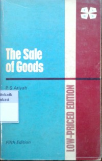 The sale of goods