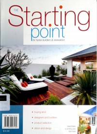 The starting point for home builders and renovators