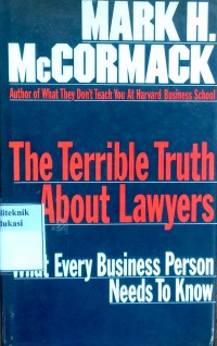 The Terrible Truth about Lawyers