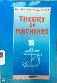 Theory of machines: S.I. units