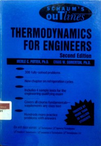 Schaum's outlines of thermodynamics for engineers