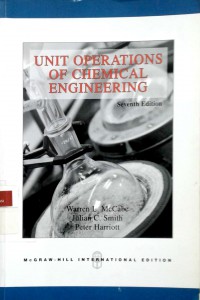 Unit operations of chemical engineering