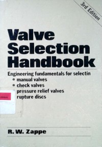 Valve selection handbook