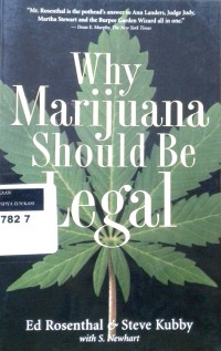 Why Marijuana should be legal