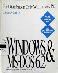 Microsoft Windows and MS-Dos 6.2 user's guide